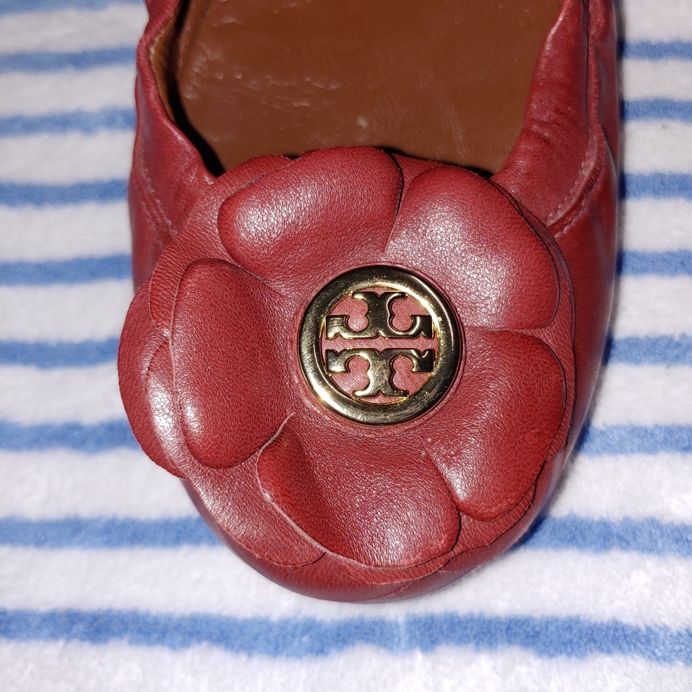 Tory Burch "Red" Ballet Flats